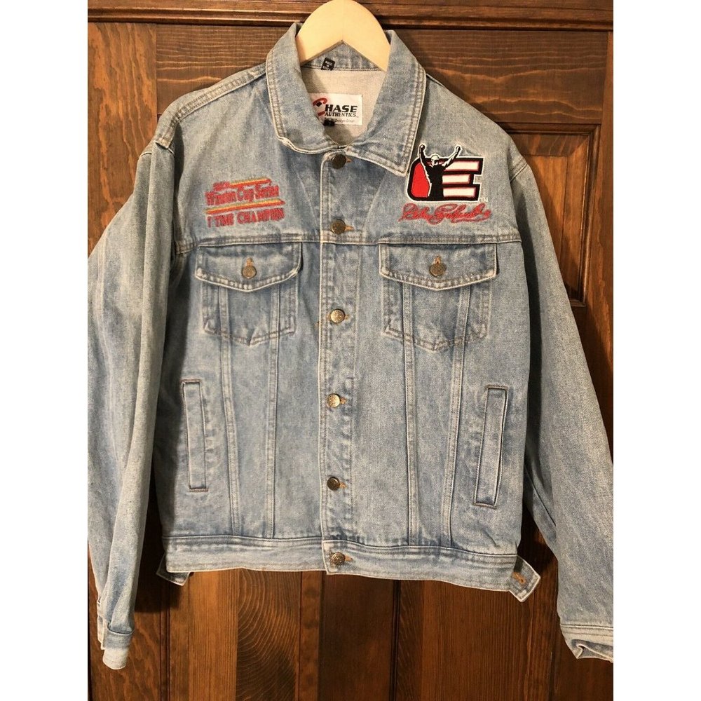 Vintage NASCAR Dale Earnhardt Denim Jacket